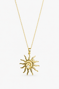 solar flame necklace