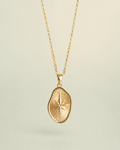 Compass Coin Necklace