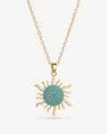 Crystal Petal Necklace
