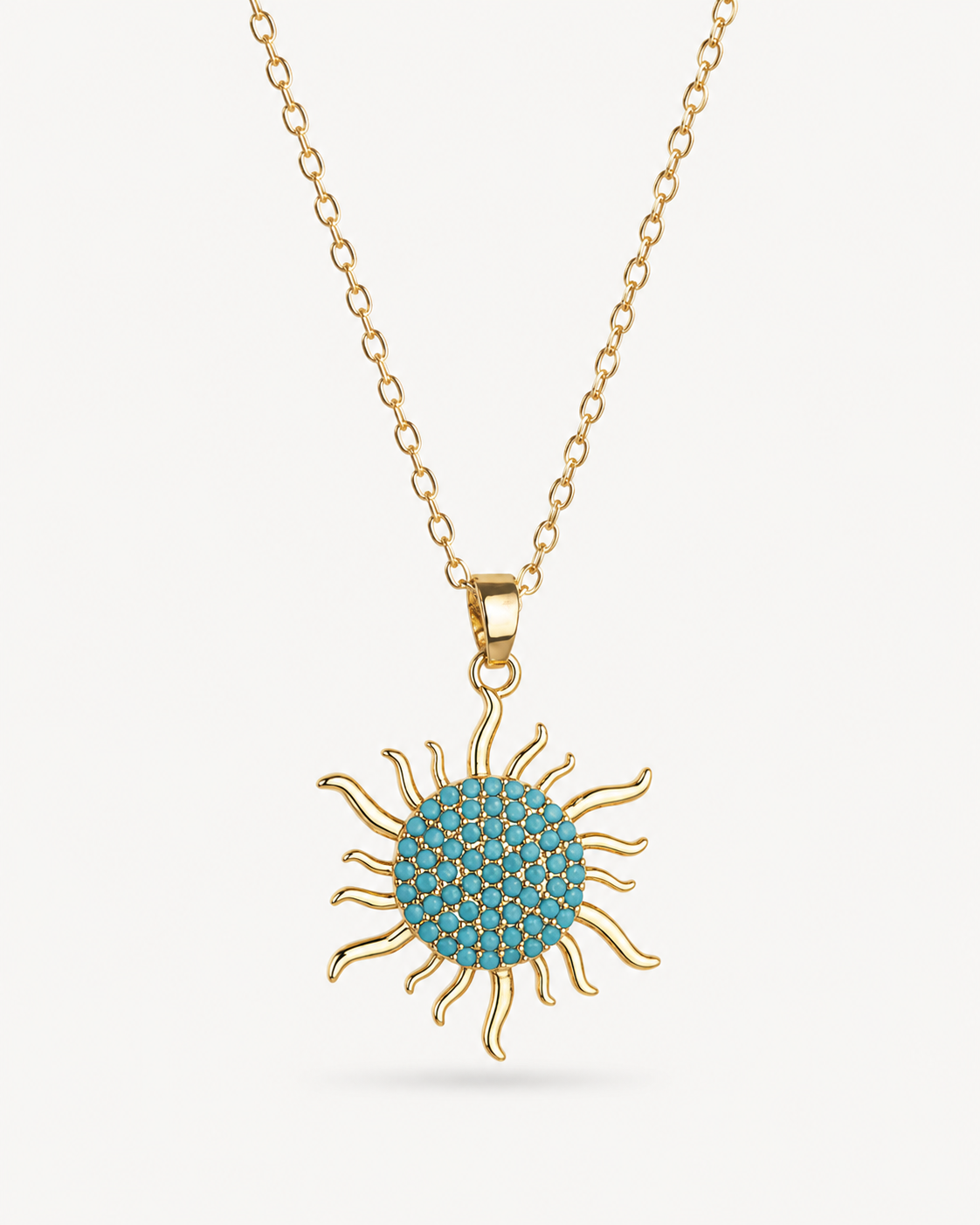 Crystal Petal Necklace