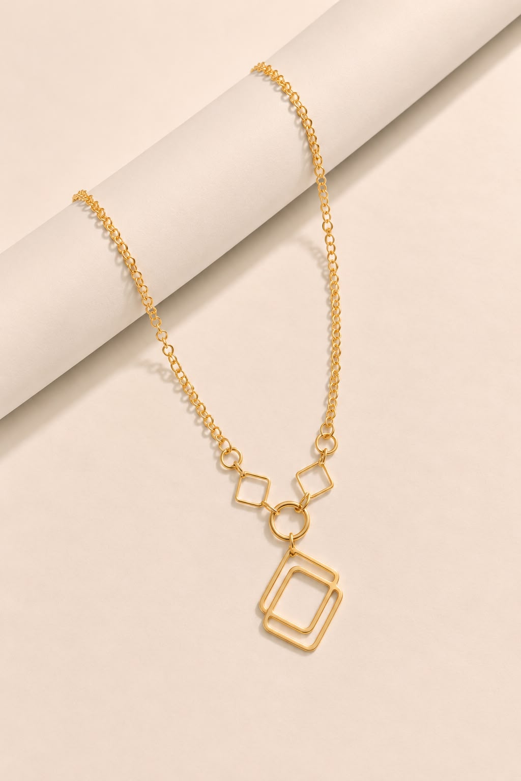 Geo Stack Necklace