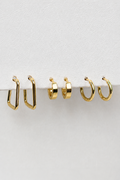 Golden Hoop Set