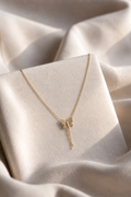 Pearl Butterfly Tassel Necklace