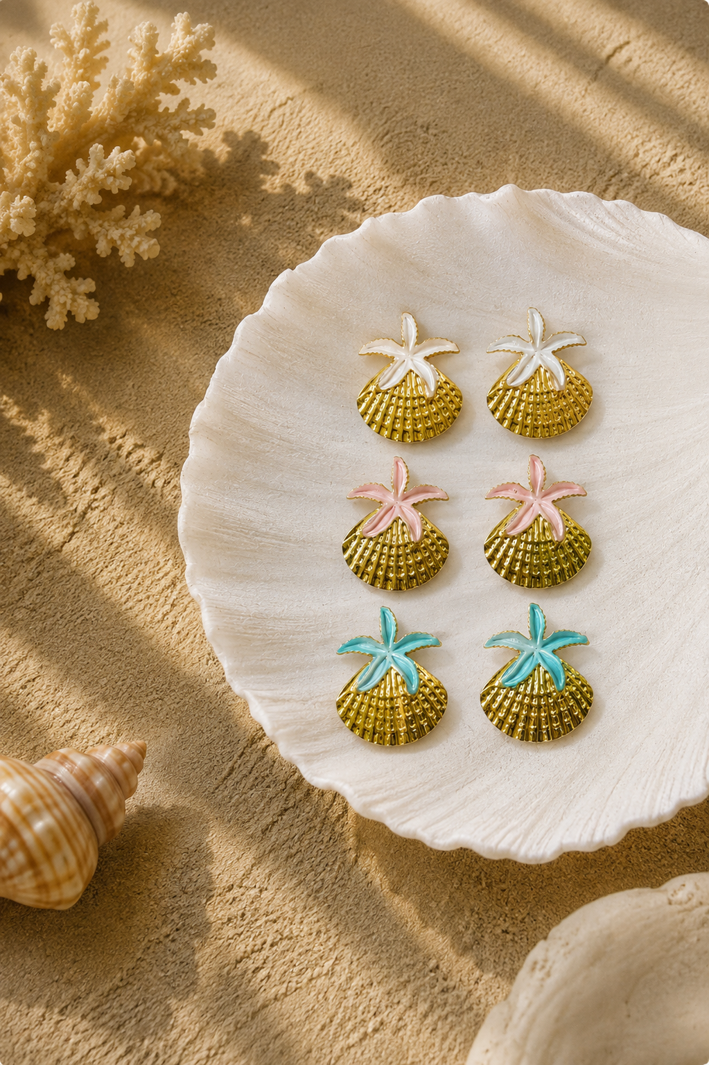 Sandy Bloom Earrings