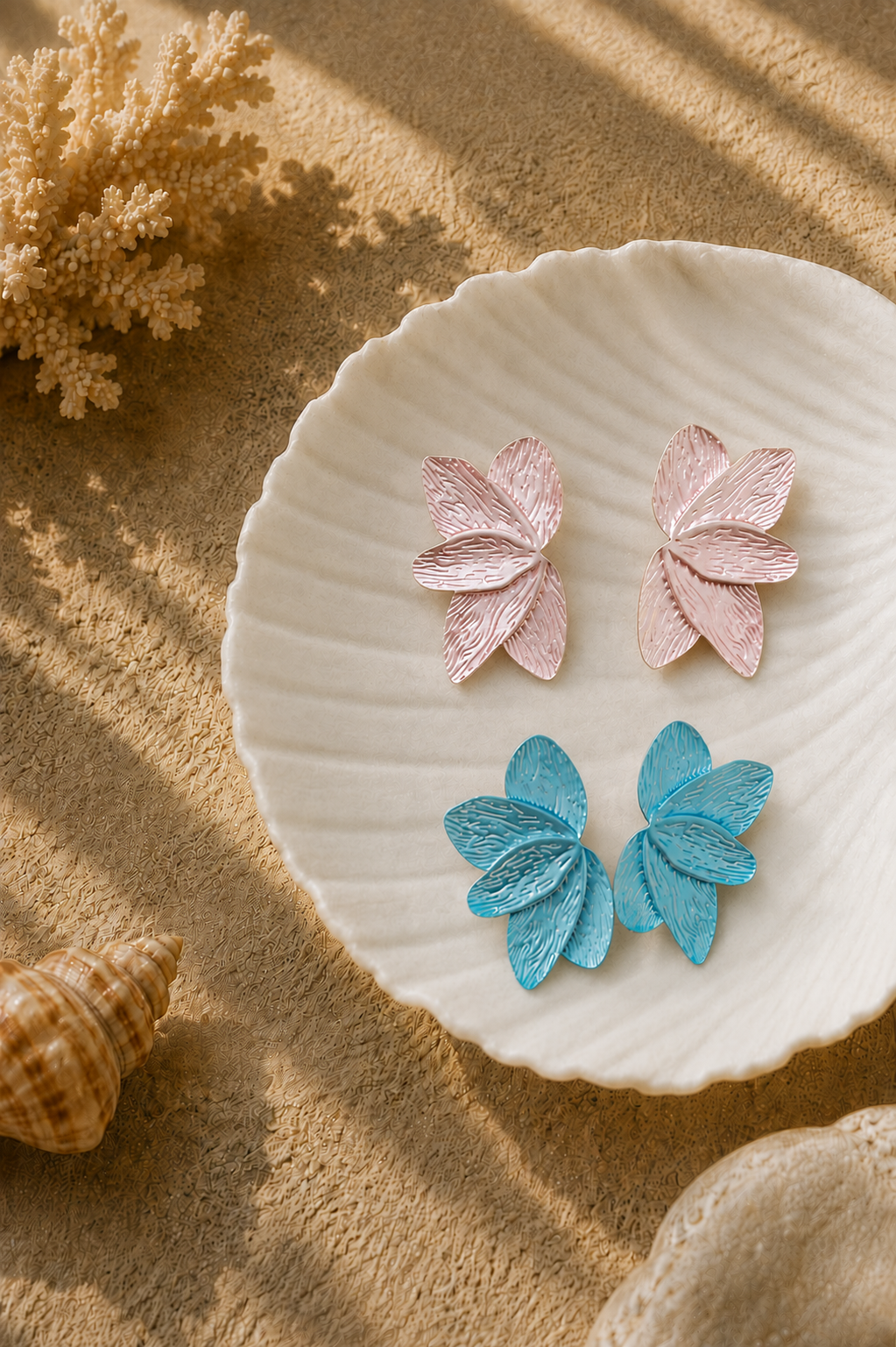 Soft Petal Earrings
