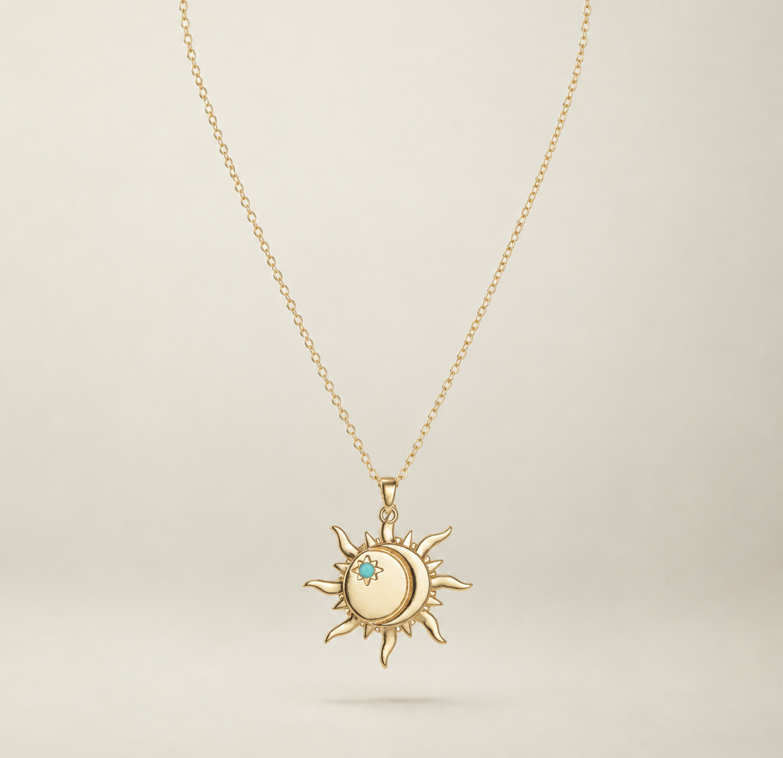Solar Moon Necklace