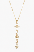 Sun Moon Eye Necklace