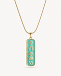Turquoise talisman necklace