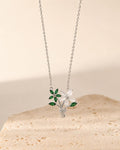 Emerald Bouquet Necklace