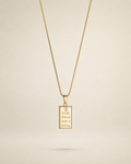 Gold Bar Necklace