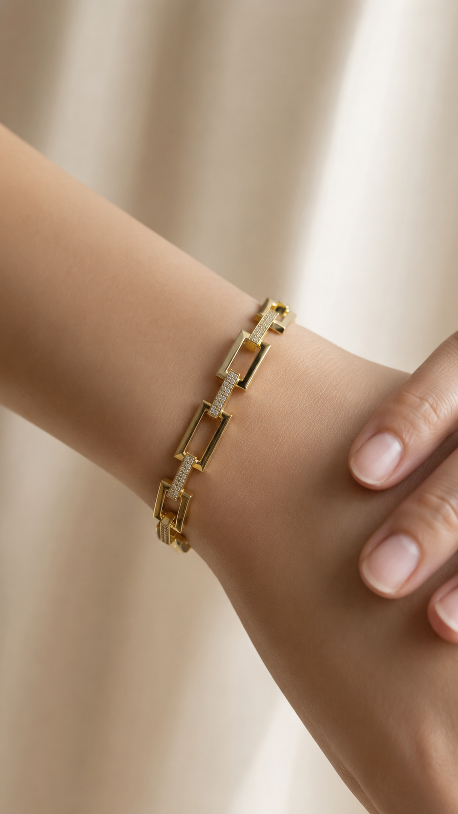 luxe frame bracelet