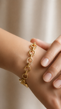 golden halo bracelet